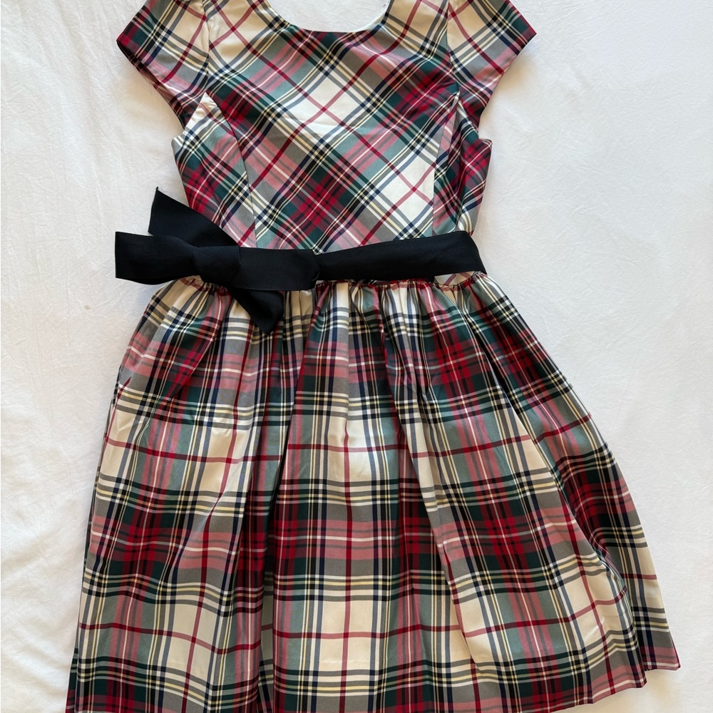 Polo Ralph Lauren Girls Plaid Holiday Dress | Size 6X | Classic Christmas Tartan